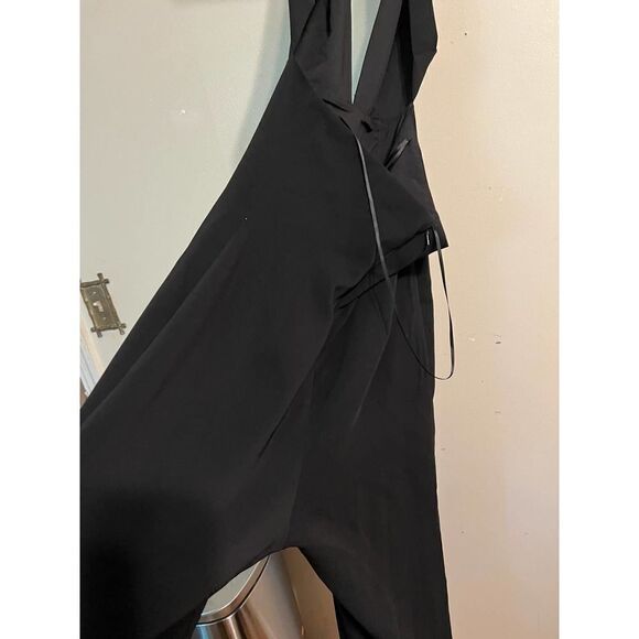 Jay Godfrey Rooney Deep V-Neck Sleeveless Cutout-Back Jumpsuit Sz. 0 - Picture 8 of 9